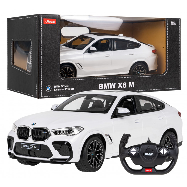 RC Autíčko BMW X6 M 1:14 biele